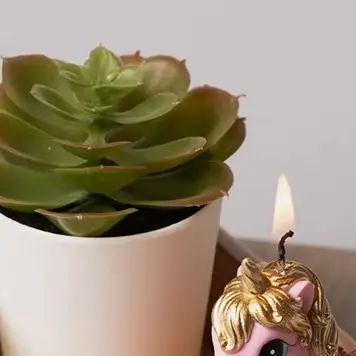 Creative children's party supplies, internet celebrity birthday candles, little Pegasus