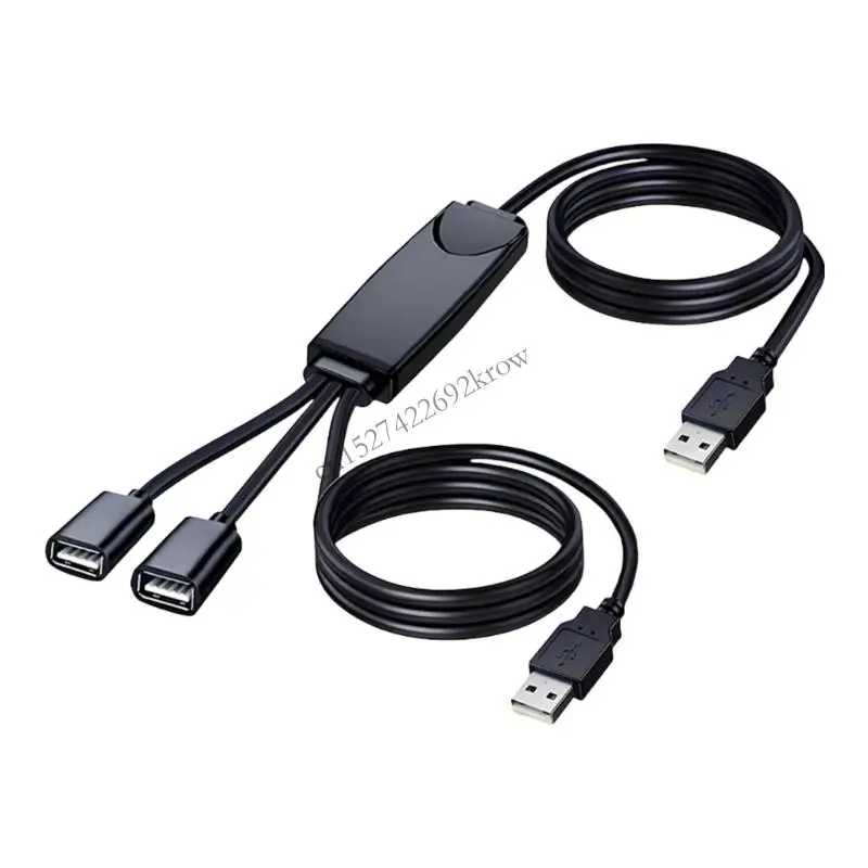 Hot Flexible PVC USB Matrixes Cable Splitter For Conference Room Home Office Setups