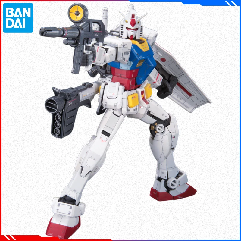 

В наличии Bandai 1/144 RG 01 Yuanzu RX-78-2, верхний плеер Gundam, сборная модель, экшн-кукла, серия аксессуаров, аниме-игрушки, подарки