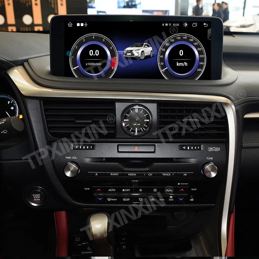 Compatible With Left And Right Driving Car Radio For Lexus RX 2020-2021 Car Multimedia Video Player Stereo Auto GPS Carplay Unit
