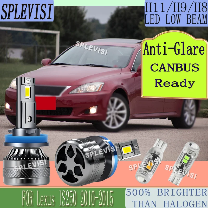 

High quality Aluminum heat dissipation Aviation 6063 aluminum profile LED Low Beam For Lexus IS250 2010 2011 2012 2013 2014 2015