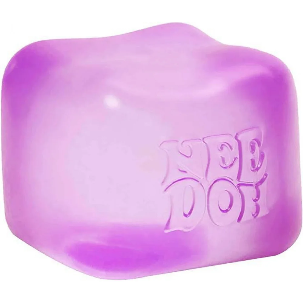 NeeDoh Nice Cube Sensorisches Quetschspielzeug mit Superfestem Squish zur Stresslinderung Angst-Sensorik-Werkzeug Stressabbau-Spielzeug