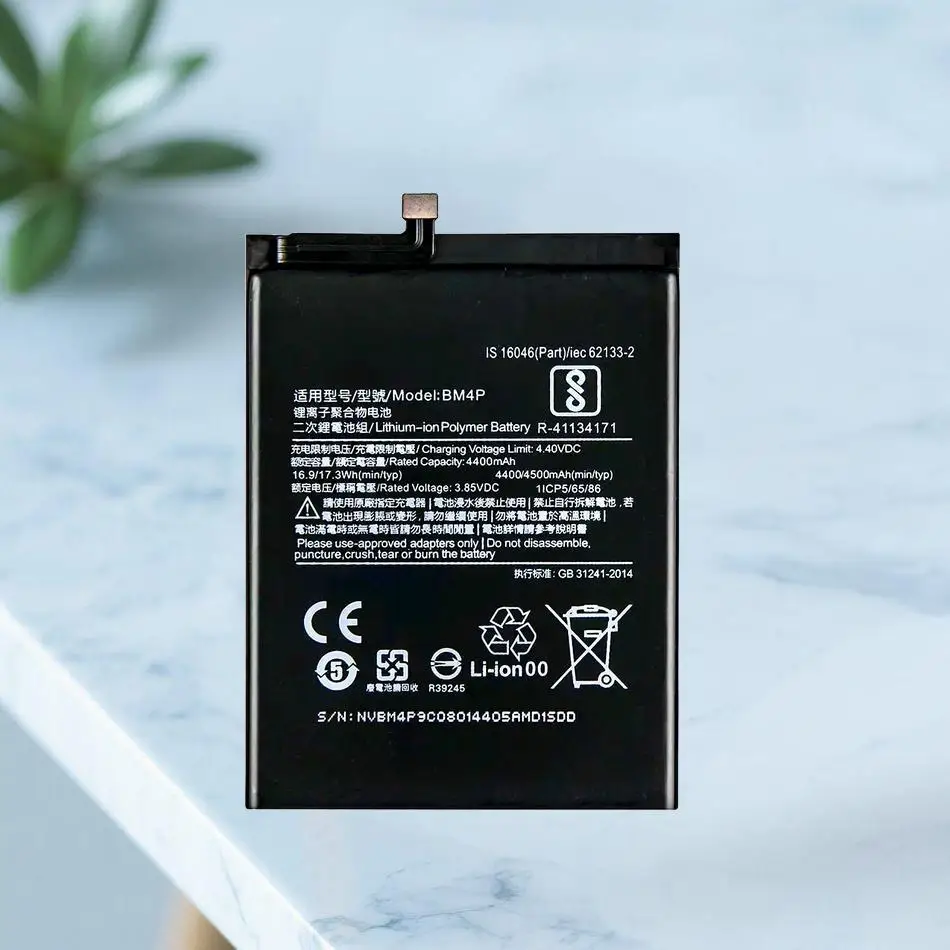 

Mobile Phone Battery For Xiaomi Redmi K30 4500Mah BM4P Safe