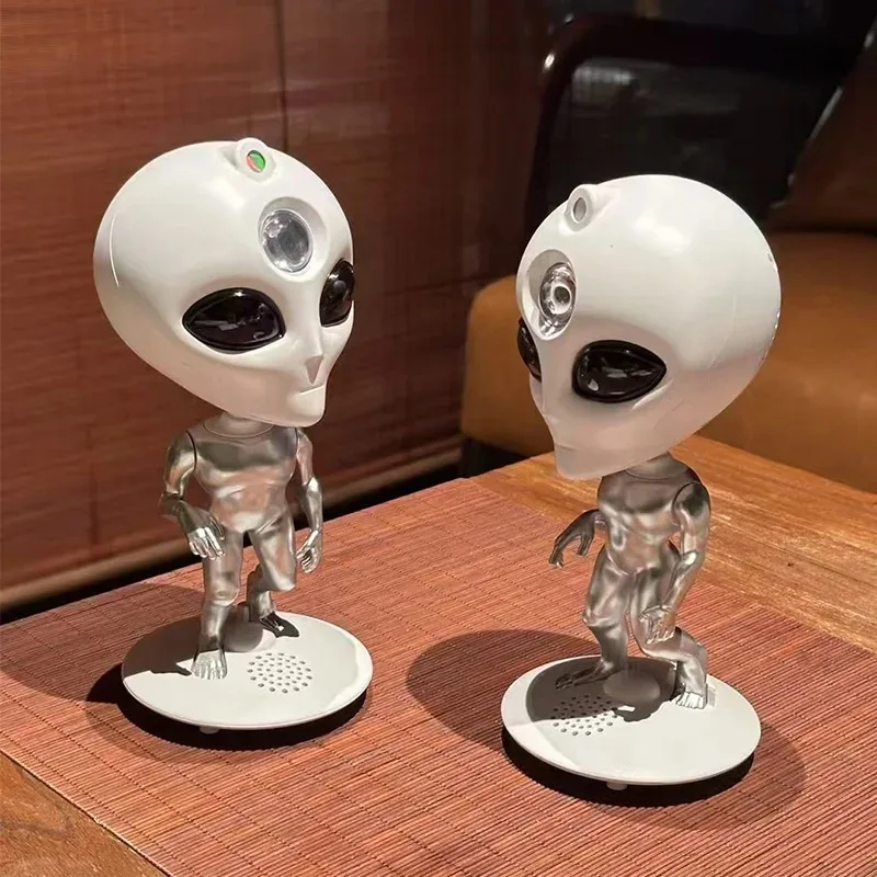 ギャラクシープロジェクターライトエイリアンBluetoothスピーカーレーザースタープロジェクターライト子供用ナイトランプギフトパーティー寝室の装飾用