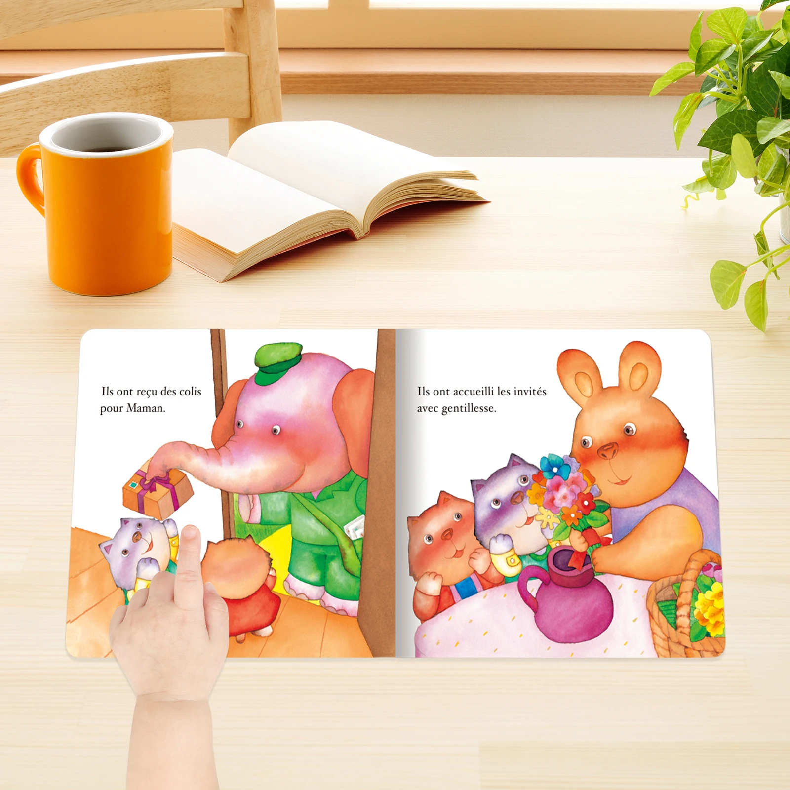 French Baby Story Book Set - Fun Tales for Early Learning