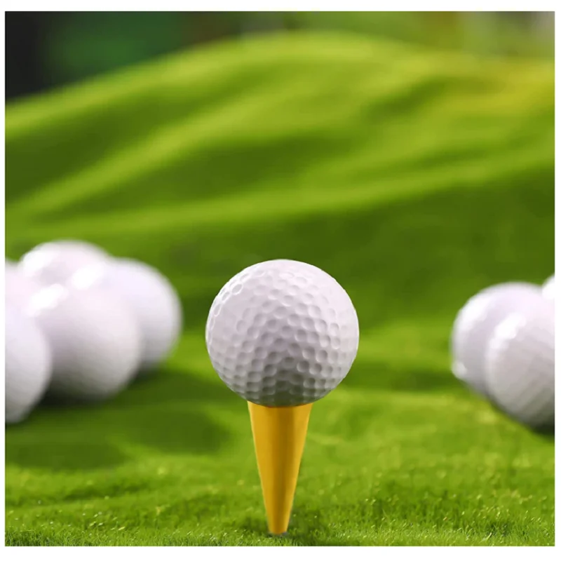 300 Pcs Golf Balls Bulk White Golf Practice Balls Hollow Golf Plastic Ball Secondary Use Hit Away Golf Balls Training Golf Balls