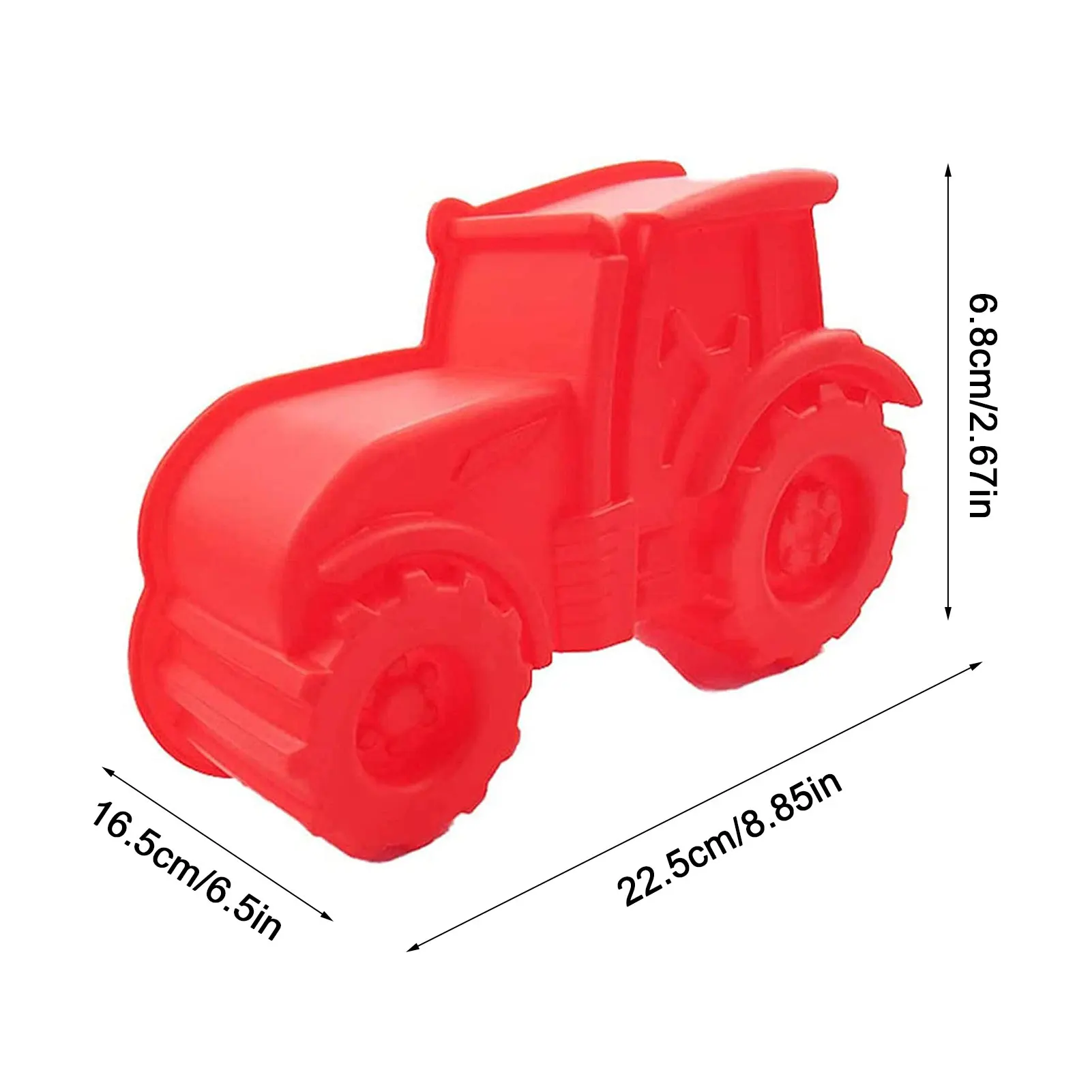 DIY Bakeware Molds Tractor Locomotive Shape Cake Chocolate Desserts Candy Making Baking Pans Silicone Baking Decorating Tools