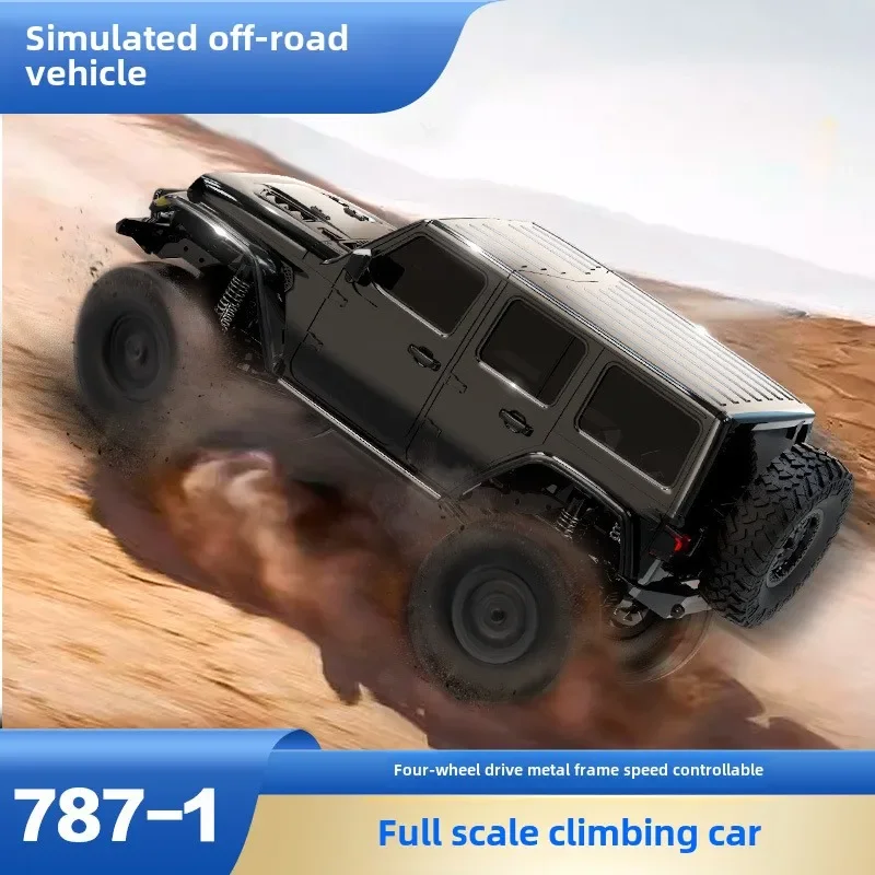 RC Cars Wrangler Climbing Car High Speed 4WD Remote Control Car Adult Full Scale 1:24 Off Road Vehicle Children's Electric Toys