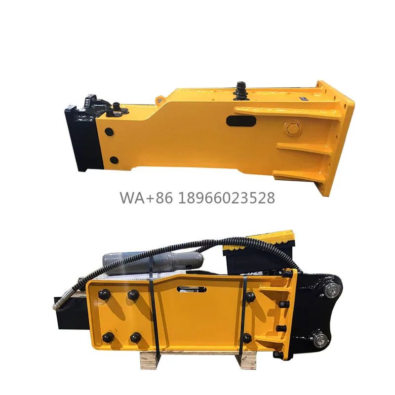 Goede reputatie New Holland graafmachine gebruikte hydraulische hamer, steenbreker bouwmachines onderdelen voor goede verkoop