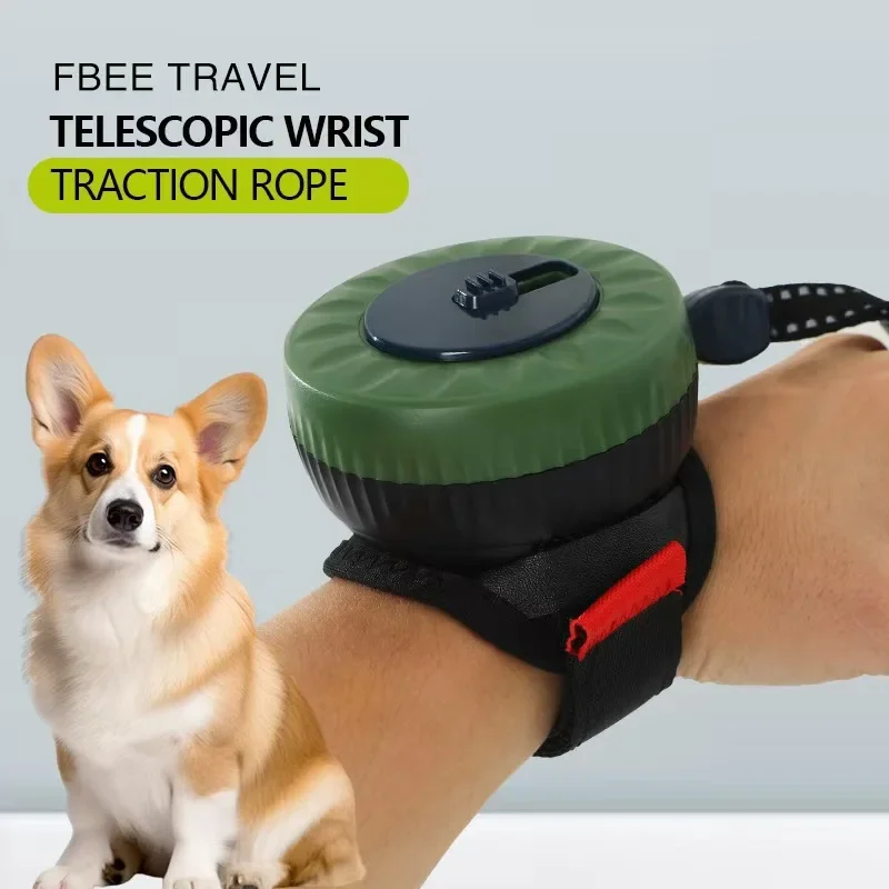

New Wrist Style Dog Leash Automatic Traction Rope and Automatic Telescopic Traction Device Dog Walking Pet Supplies Harness
