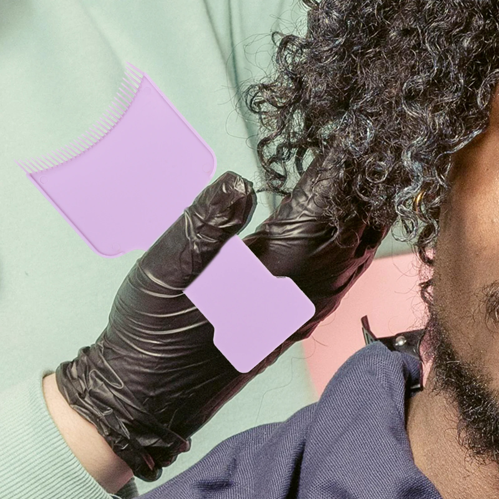 

3Pcs Highlighting Boards Professional Hair Dyeing Coloring Plate Salon Highlights Tools for Home and Barber Shop