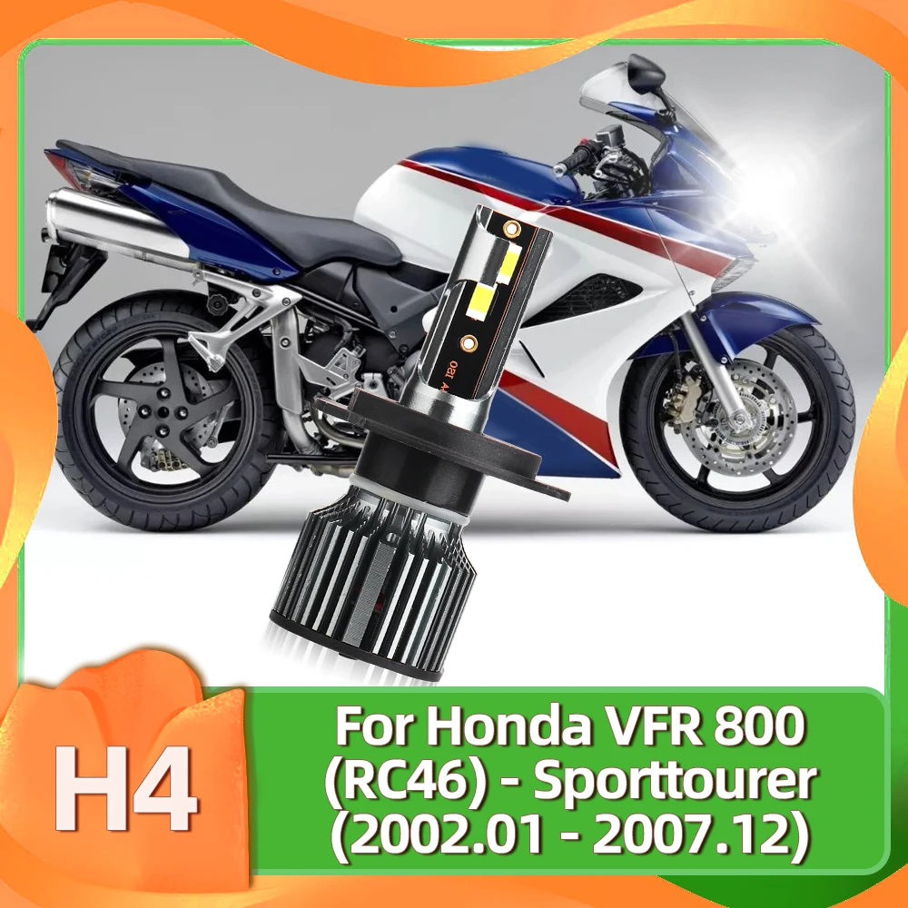 

1PC Motorcycle H4 LED Headlight Bulb 7500LM CSP 12V For Honda VFR800 VFR 800 (RC46) - Sporttourer 2002 2003 2004 2005 2006 2007