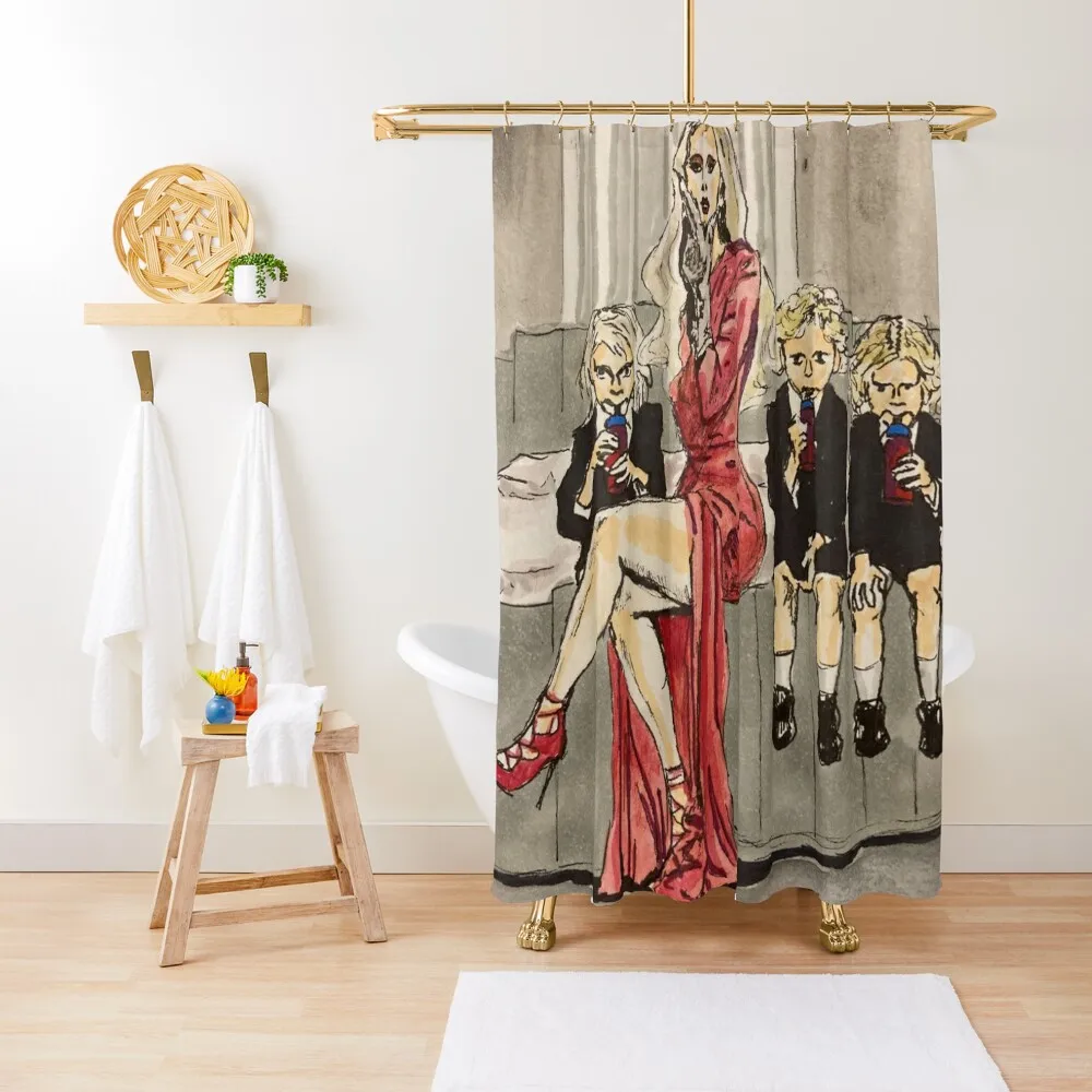 

The Countess Shower Curtain Bathroom Shower Set Luxury Bathroom Shower Funny Bathroom Fabric Curtain