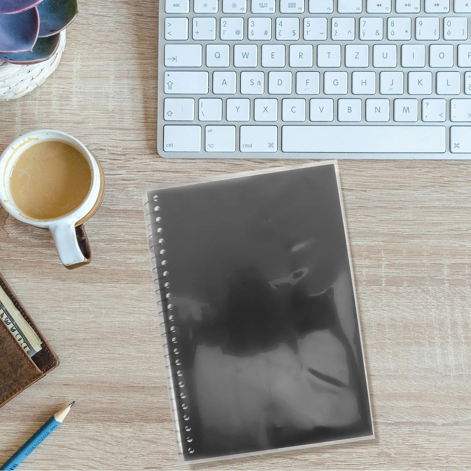 Protector de cubierta de libro transparente, funda de plástico impermeable, reutilizable, tamaño A4, para cuadernos escolares y de oficina, 10 Uds.