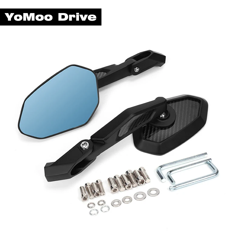 

CF-M 01 Motorcycle Side Mirror ADV Waterbird Modified With Carbon Fiber Compatible with BMW R1250GS 800MT 525X Accessories