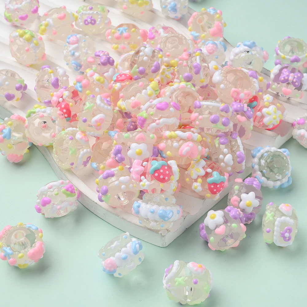 10Pcs 15mm Clear Round Beads H - đánh giá và giá Jewelry Making 3 Year Old