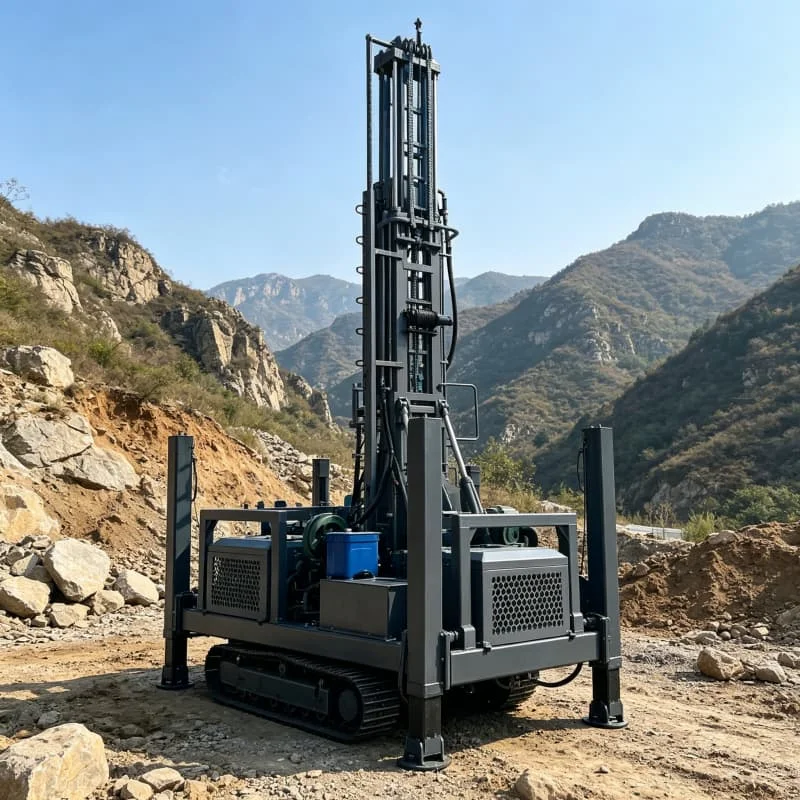 Multi Function Water Gas Borehole System Switches Between Mud and Air Drilling Water Pressure Geological Survey Core Sampling