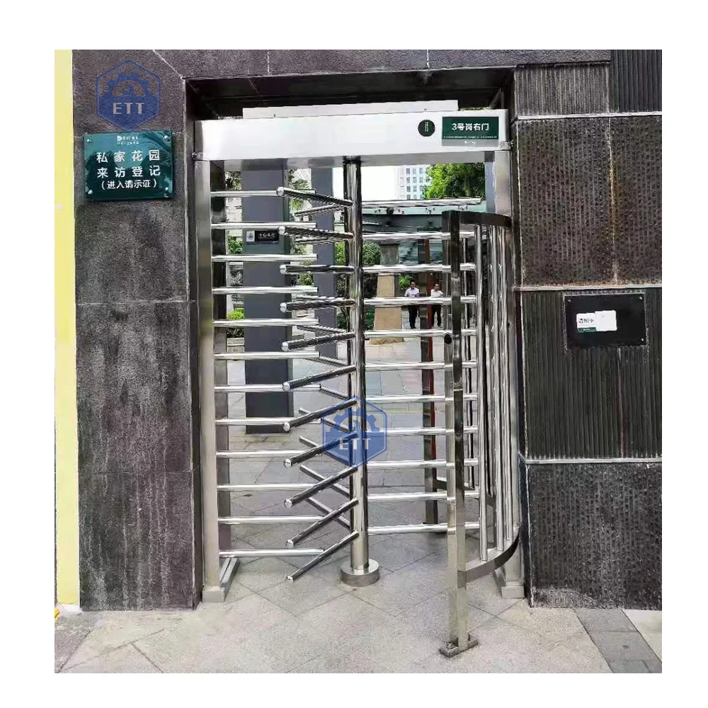 

Semiautomatic Full Height Turnstile Gate Access Control barrier High Security turnstile Gate for entrance