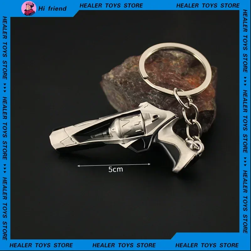 

Valorant Mini Keychains Weapon Ion Sheriff Game 5cm Peripheral Metal Agents Weapon Model Pendant Keychains Gifts Toys Children