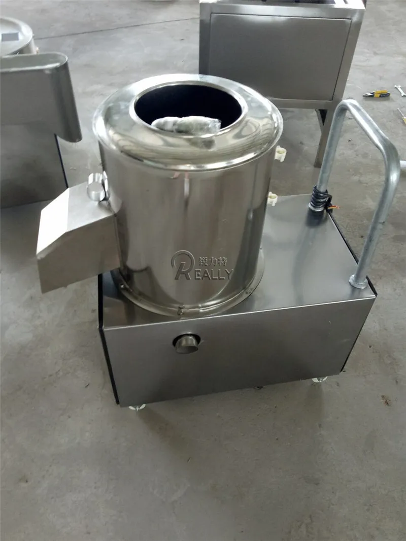 Small Scale Ginger Washing Peeling Machine Kiwi Fruit Sweet Potato Carrot Peeling Machine