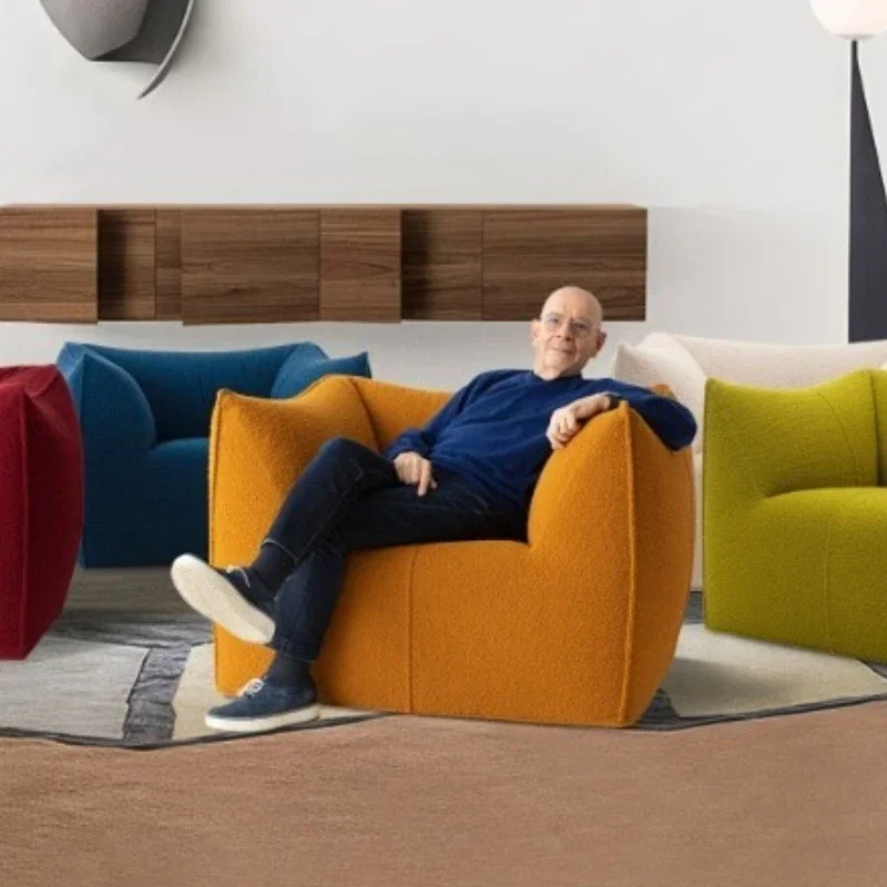 

living room fabric sofa, modern simple leisure sofa