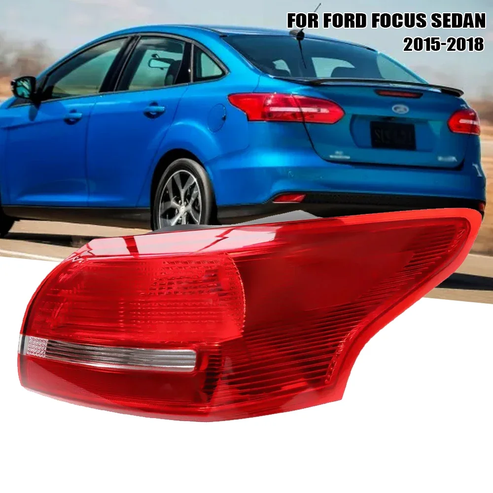 

Left/Right Side Tail Lamp For Ford Focus Sedan 2015 2016 2017 2018 Rear Tail Light Brake Lamp with