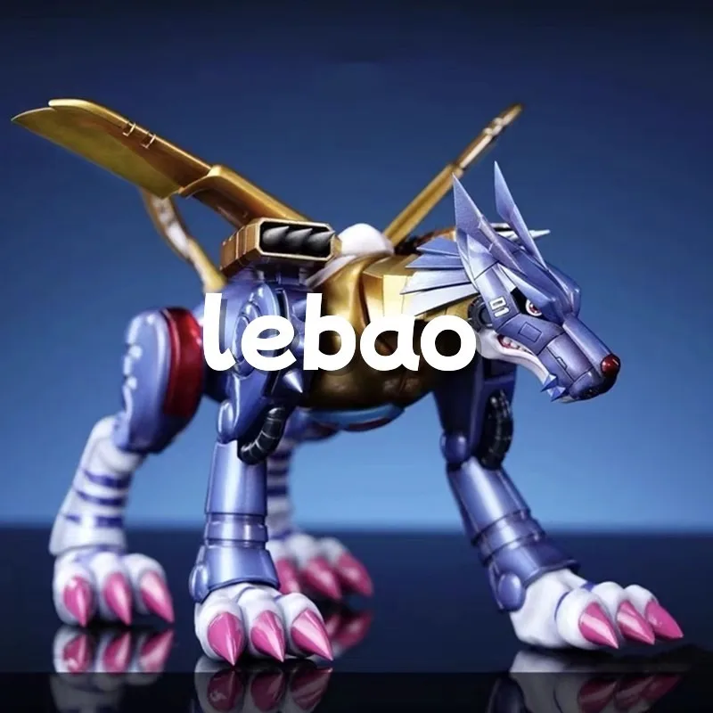 

[24-hour Shipping]Digital Baby Animation Doll Table with Ornaments Steel Garurumon GK Hand-held Second Hand-held Gifts.