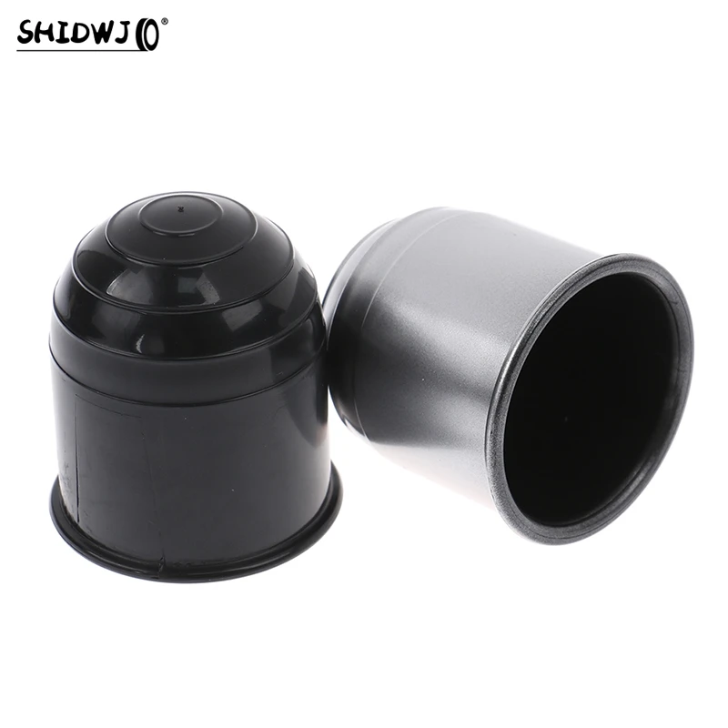 50mm Black Silver Car Tow Hook Ball Cover Cap Tow Hook Cap Hitch Caravan Traile Towing Tow Hook Towball Trailer Accessories