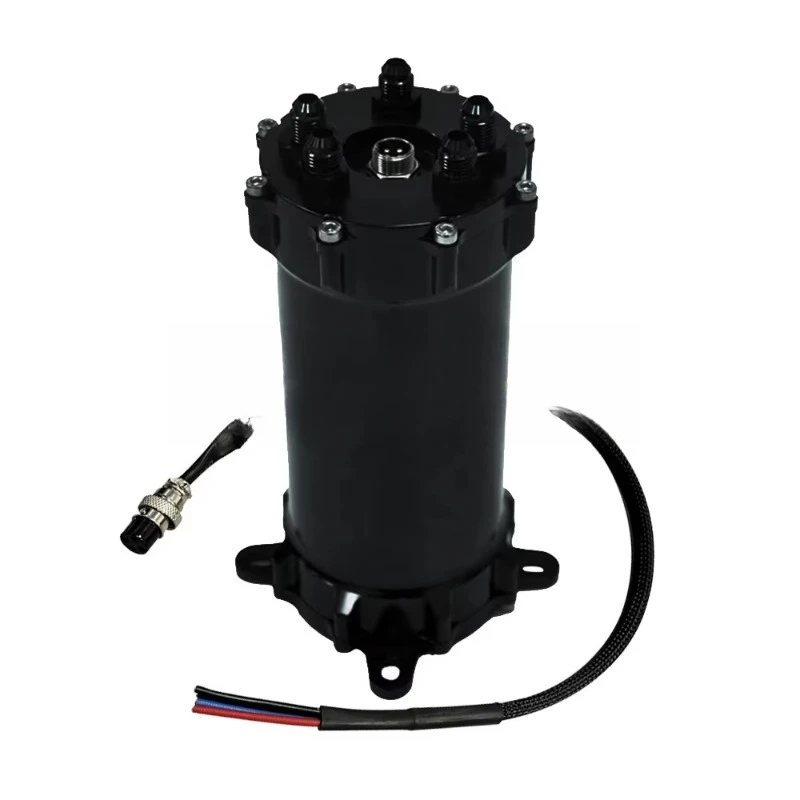 I High Performance General AN6 Standard Fuel Buffer Tank Auto Racing Parts Aluminum Buffer Tank Fuel Pump