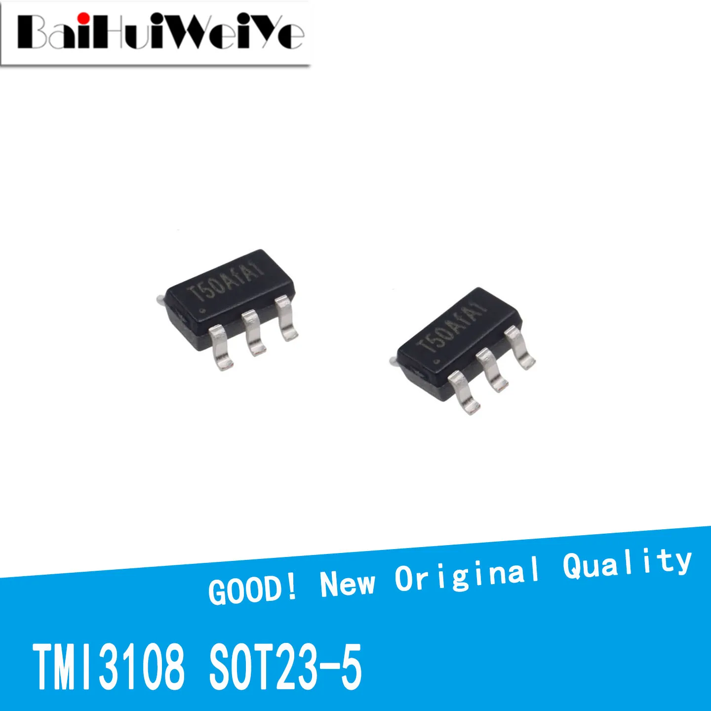 50PCS/LOT TMI3108 T50A T50A9 Screen Printing Synchronous Buck Converter Chip SMD SOT23-5 New Good Quality Chipset