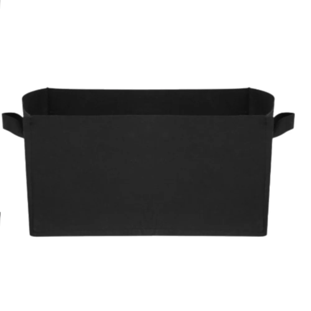4PCS Non-woven Fabrics Grow Bags Square with Handles Garden Planter Portable Easy To Move Garden Plant Bag Flower Nursery