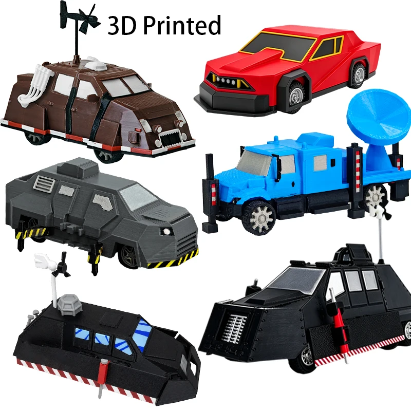 2026 – model do celów dekoracyjnych, wykonany w technologii druku 3D, przedstawiający pojazd Tiv1/Tiv2, służący do przeciwdziałania tornadom. Kreatywny element dekoracyjny na biurko, idealny jako