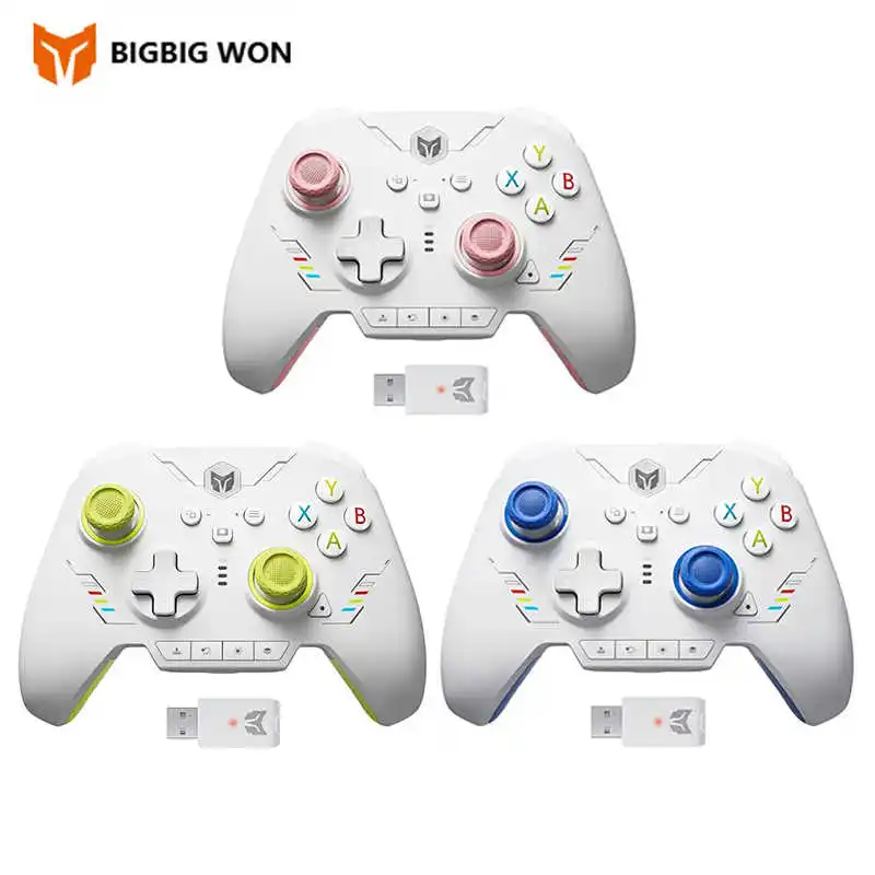 

BIGBIG WON Rainbow 2 SE Wireless Gaming Controller Motion Control Hall Effect Trigger Gamepad for Nintendo Switch/PC/Android/iOS