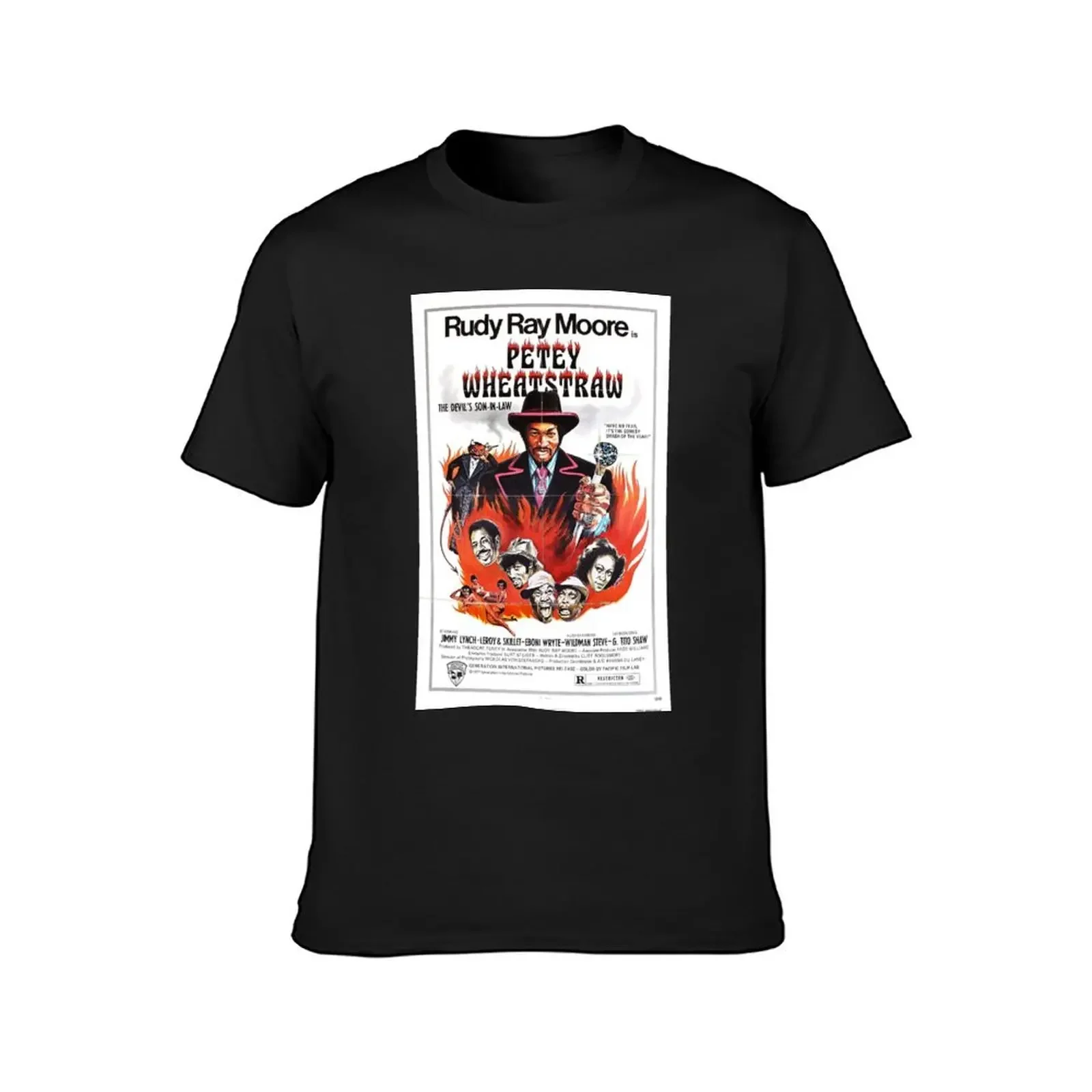 Petey Wheatstraw: The Devil's Son-in-Law T-Shirt anime tshirt designer shirts t shirt men 100℅ cotton