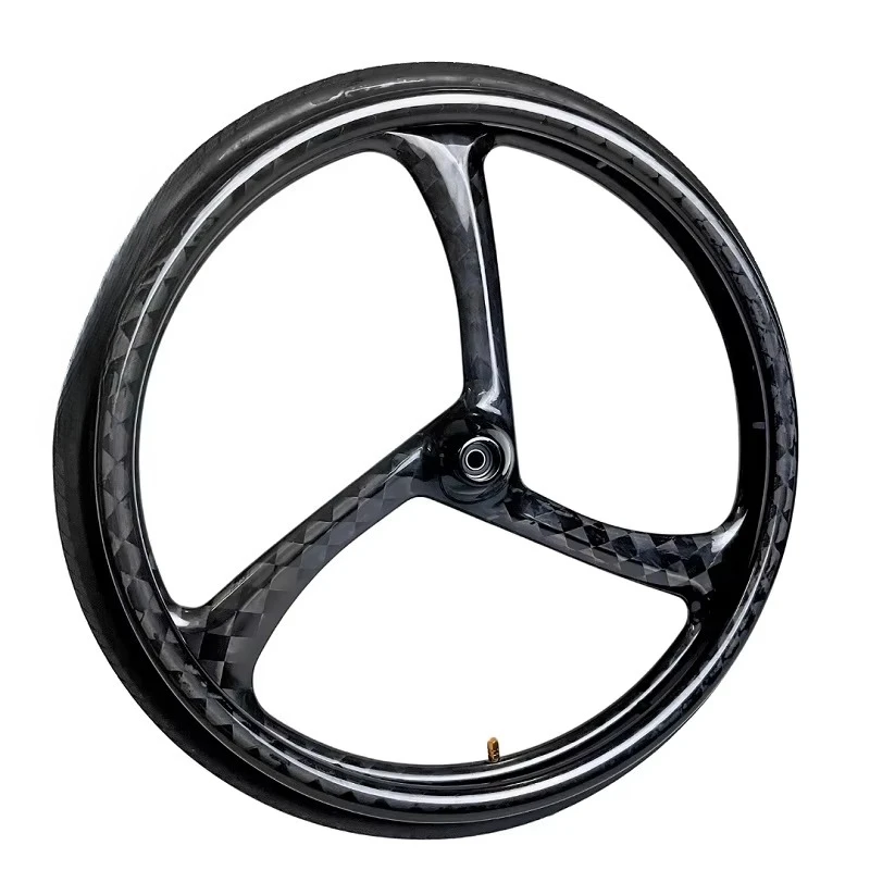 

24-Inch wheelchair rear wheel carbon fiber material inflatable wheelchair rear wheel general wheelchair accessories factory
