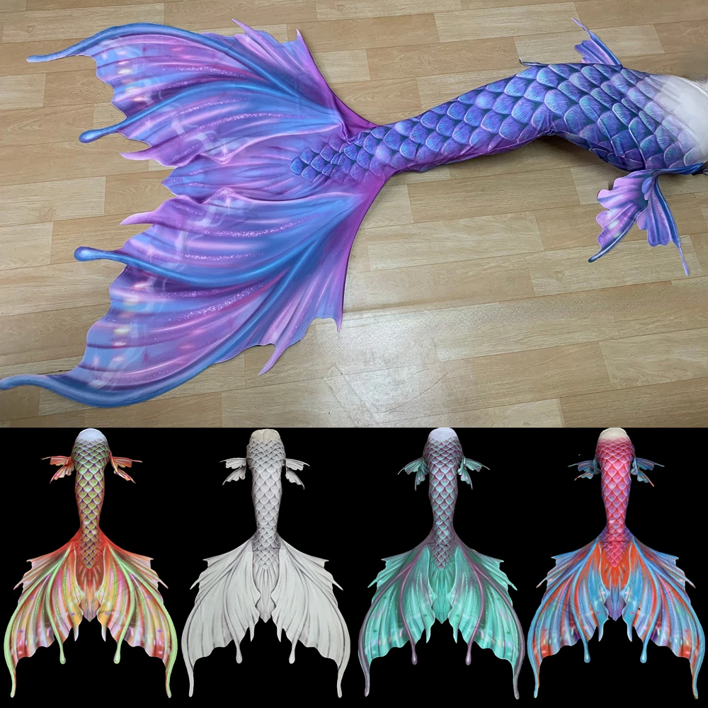 

Customizable Size Mermaid Tail Adult Swimsuit Suitable for Swimming and Cosplay At Water Parks Made of And Durable Materials