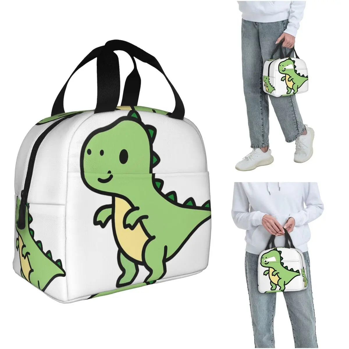 

Термосумка для обедов T Rex для женщин и детей, портативная термосумка для еды, термосумка-тоут