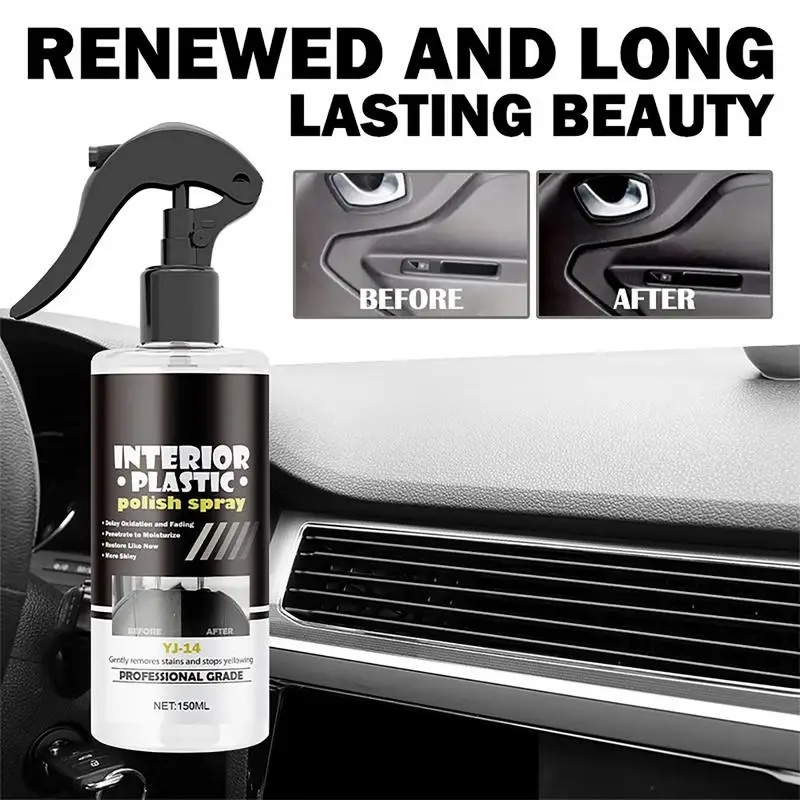 

Automotive Refurbishment Agent 150ml Car Interior Update Repair Spray Safe Effective Renovated Coating Retreading Agent With