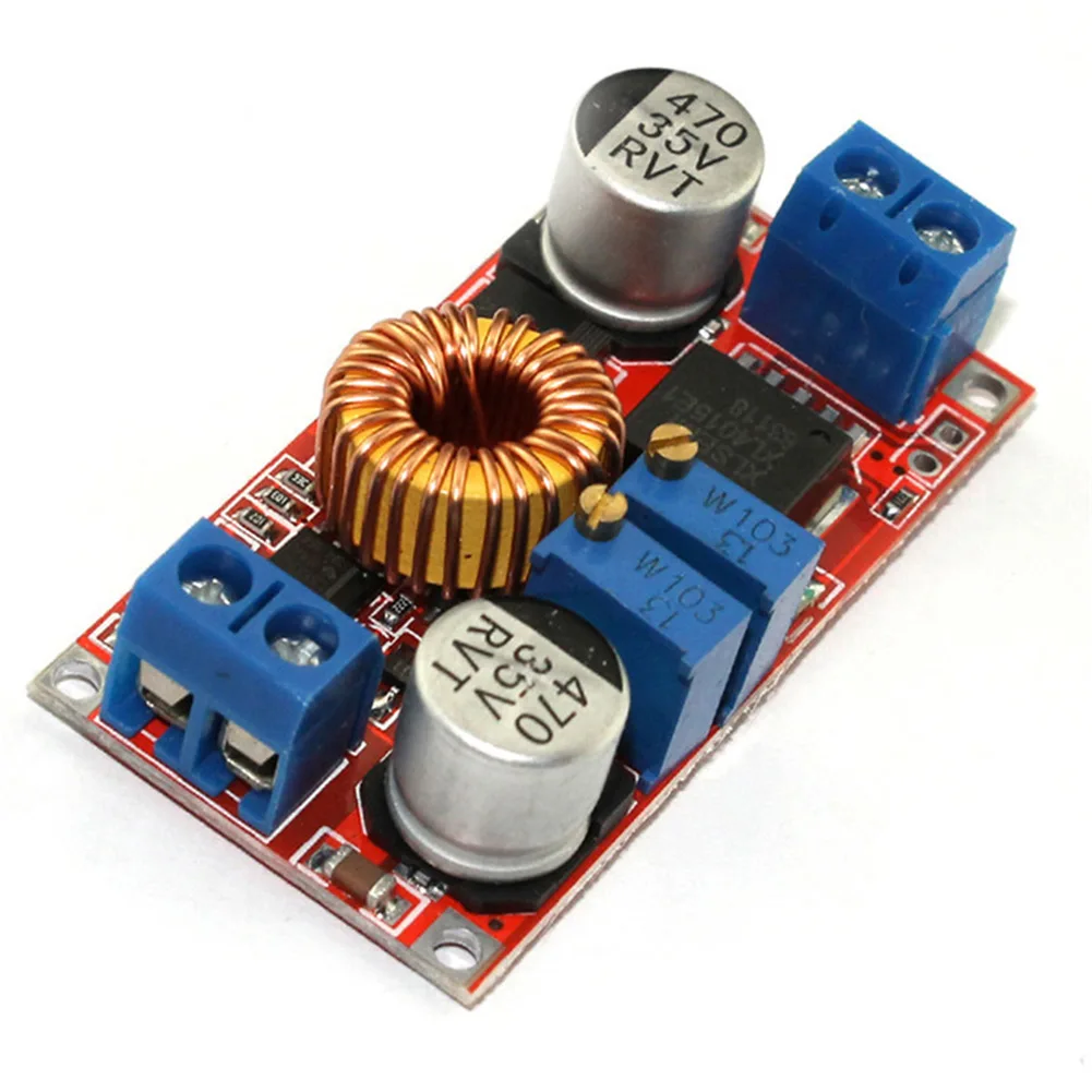 High Efficiency DC Converter Shutdown Function 0-5A 0.8-30VDC Adjustable Built In Thermal Current Limit Function