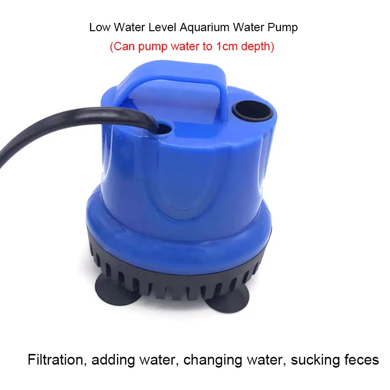 

220-240V Ultra-Quiet Submersible Aquarium Water Pump Water Fountain Pump Filter Fish Pond Tank Fountain 5W 7W Water Pump