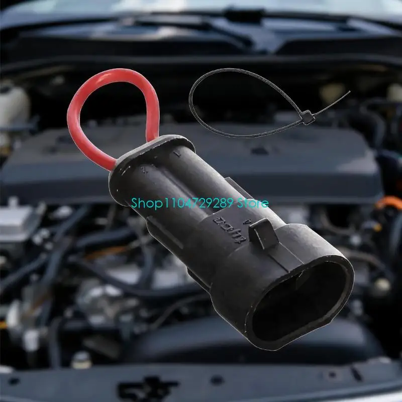 D8KE Automotive Coupler Single Pack Light Wiring for 2 Pin Wire Service Work Use