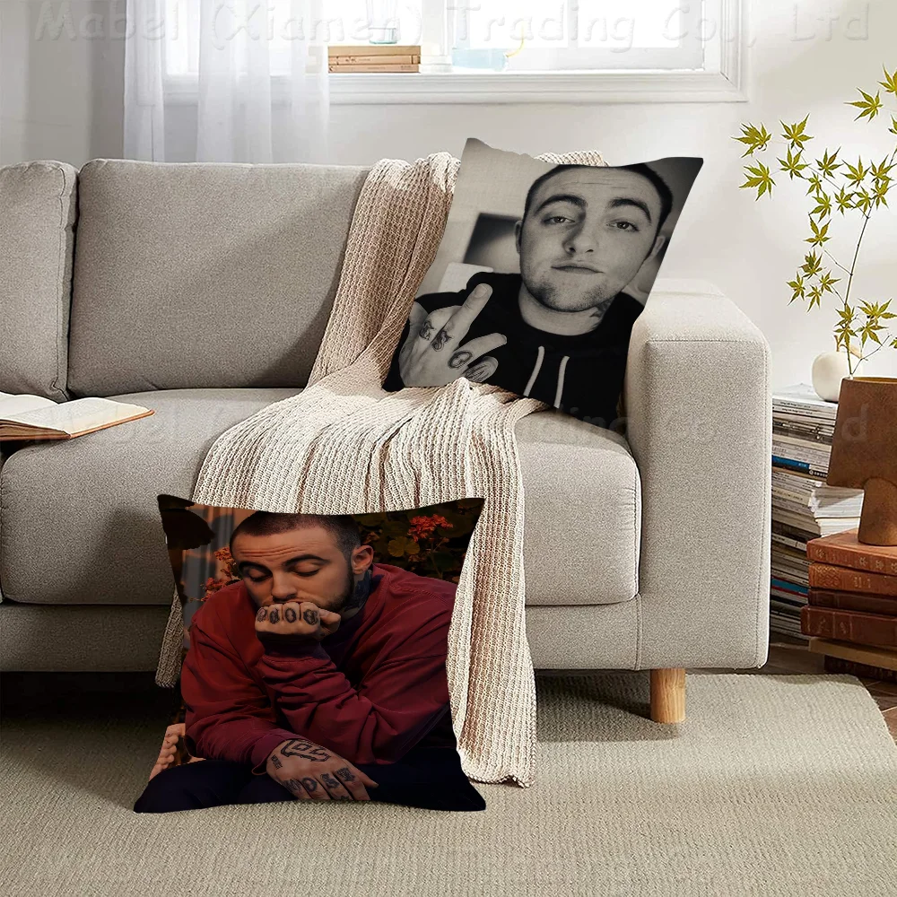 Rapper Mac Miller Cushion Cover Pillowcase Upholstery Sofa Throw Pillow Home Decor Pillowcas