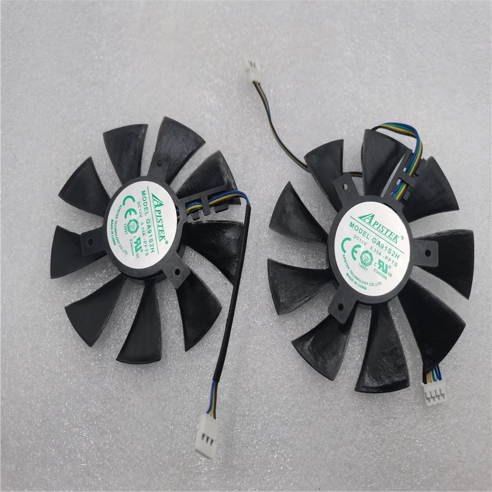 NEW FAN FOR Sauterite GTX1070 MINI/GTX1060 6GB AMP graphics fan GFY09010E12SPA/GA91S2H