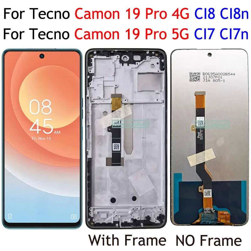 Écran LCD tactile pour Tecno Camon 19 Pro Évaluation complète et guide d’installation étape par étape