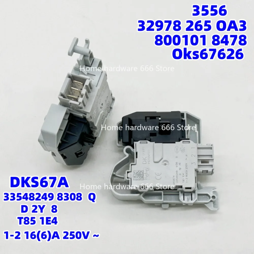 

Подходит для стиральной машины барабанного типа Siemens DKS65 DKS66 DKS67 IQ500 IQ300, электронный переключатель дверного замка