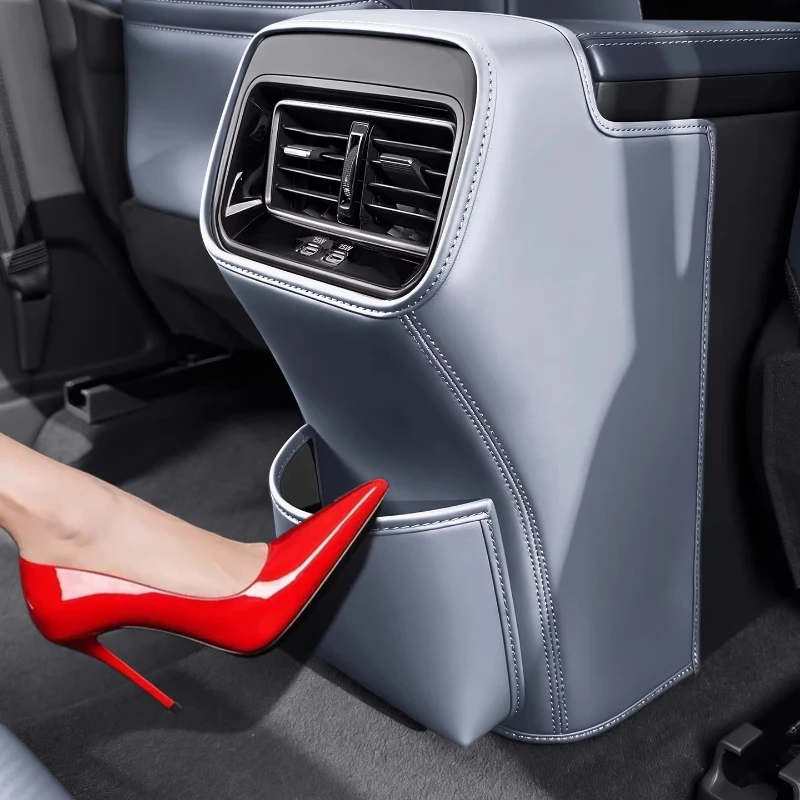 For Toyota Rav4 2026 Rear Anti-kick Pad Armrest Box Rear Discharge Trend Protective Pad Interior Accessories Automobiles
