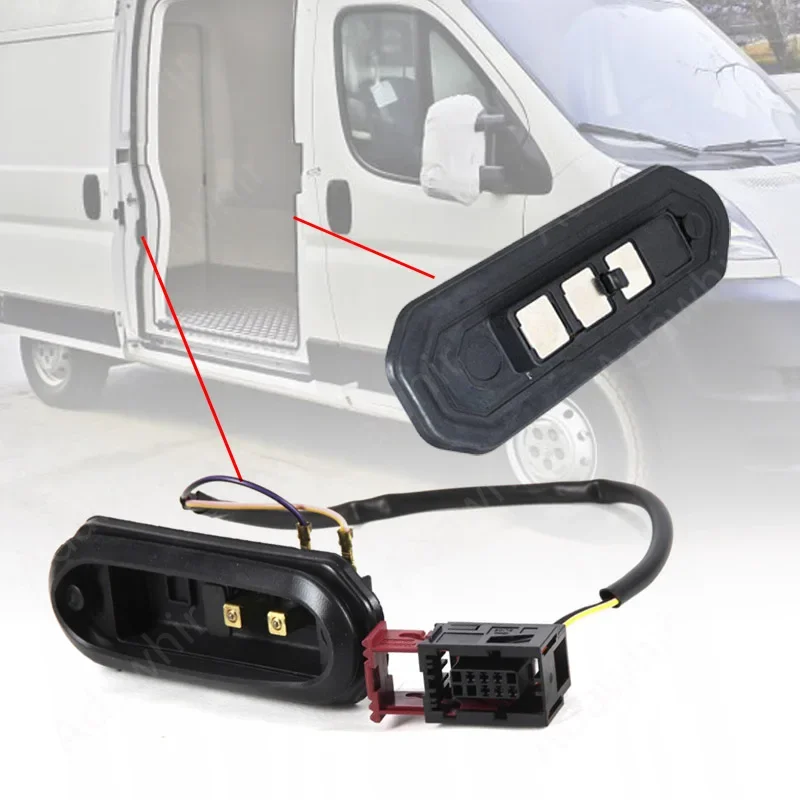 

For Fiat Ducato III Citroen Jumper Peugeot Boxer 2006-2022 Sliding Door Door Contact Switch 2 PIN+3 PIN 1348483080 1348484080