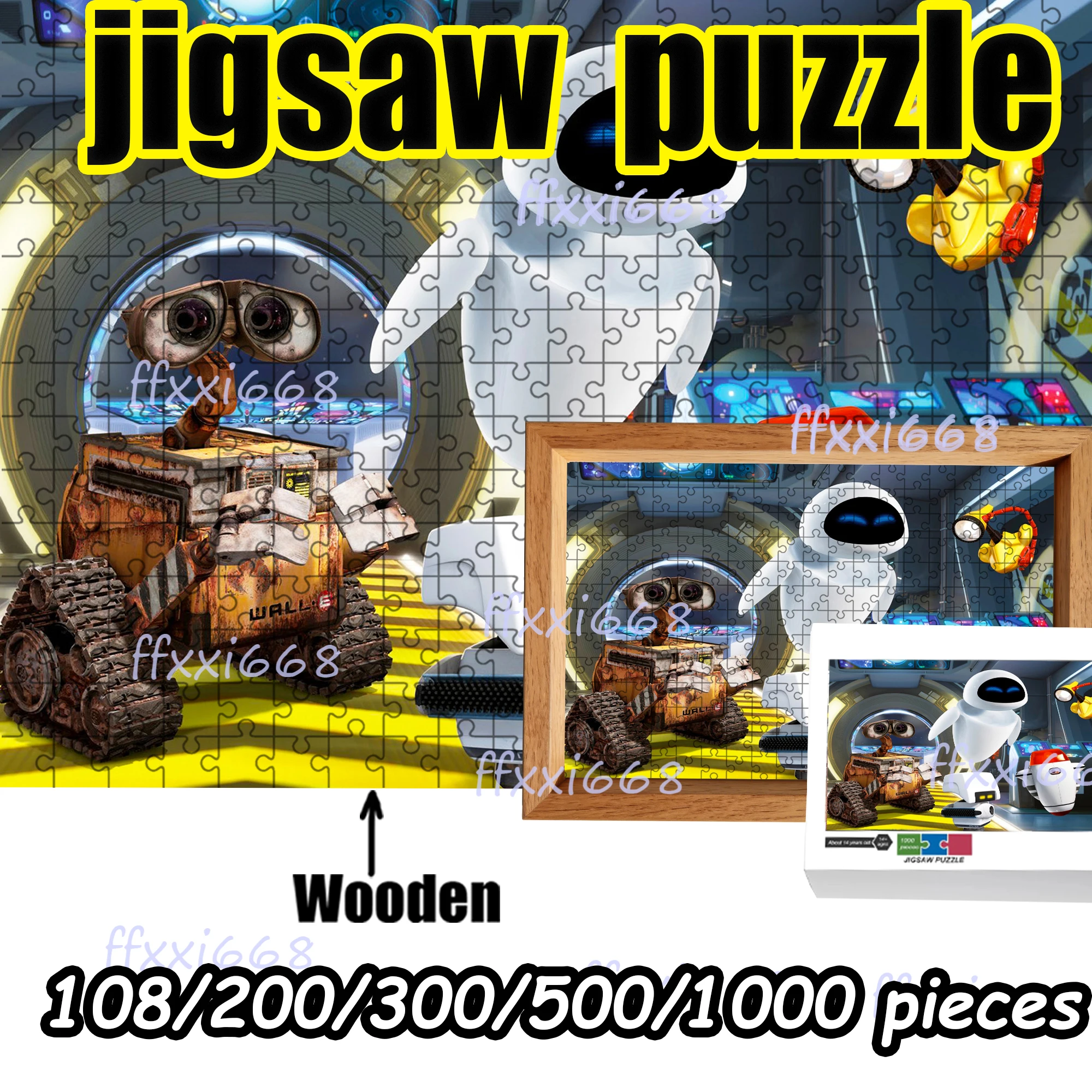 

Waste Allocation Load Lifters Jigsaw Puzzle 108/200/300/500/1000 Pieces Wooden Puzzle High Quality Gift Fun gift Toy
