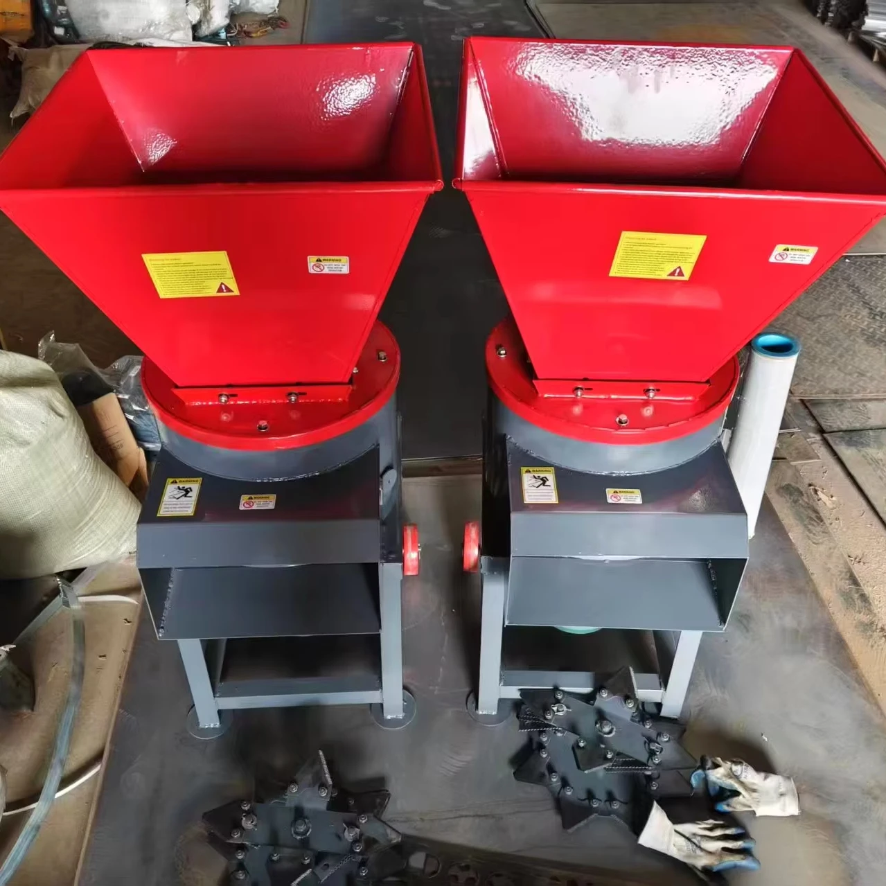 Engine-Powered Multi-Crop Grinder with 1-Year Warranty CNC Core Components Including PLC