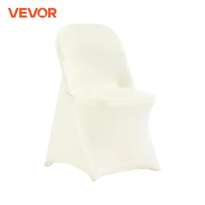 

VEVOR 30/50pcs Spandex Wedding Chair Seat Cover Washable Protective Slipcovers for Wedding Holiday Banquet Universal Chair Cover